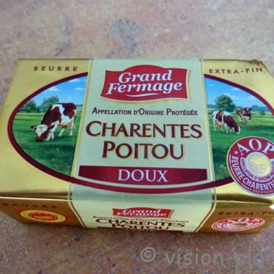 Beurre poitou charentes