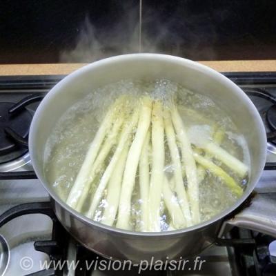 Cuisson des asperges