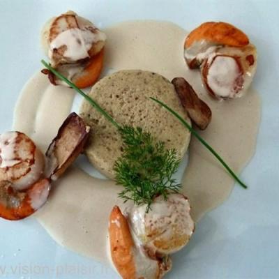 Mousse de cepes frais