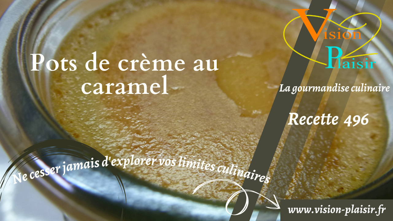 Pots de creme au caramel