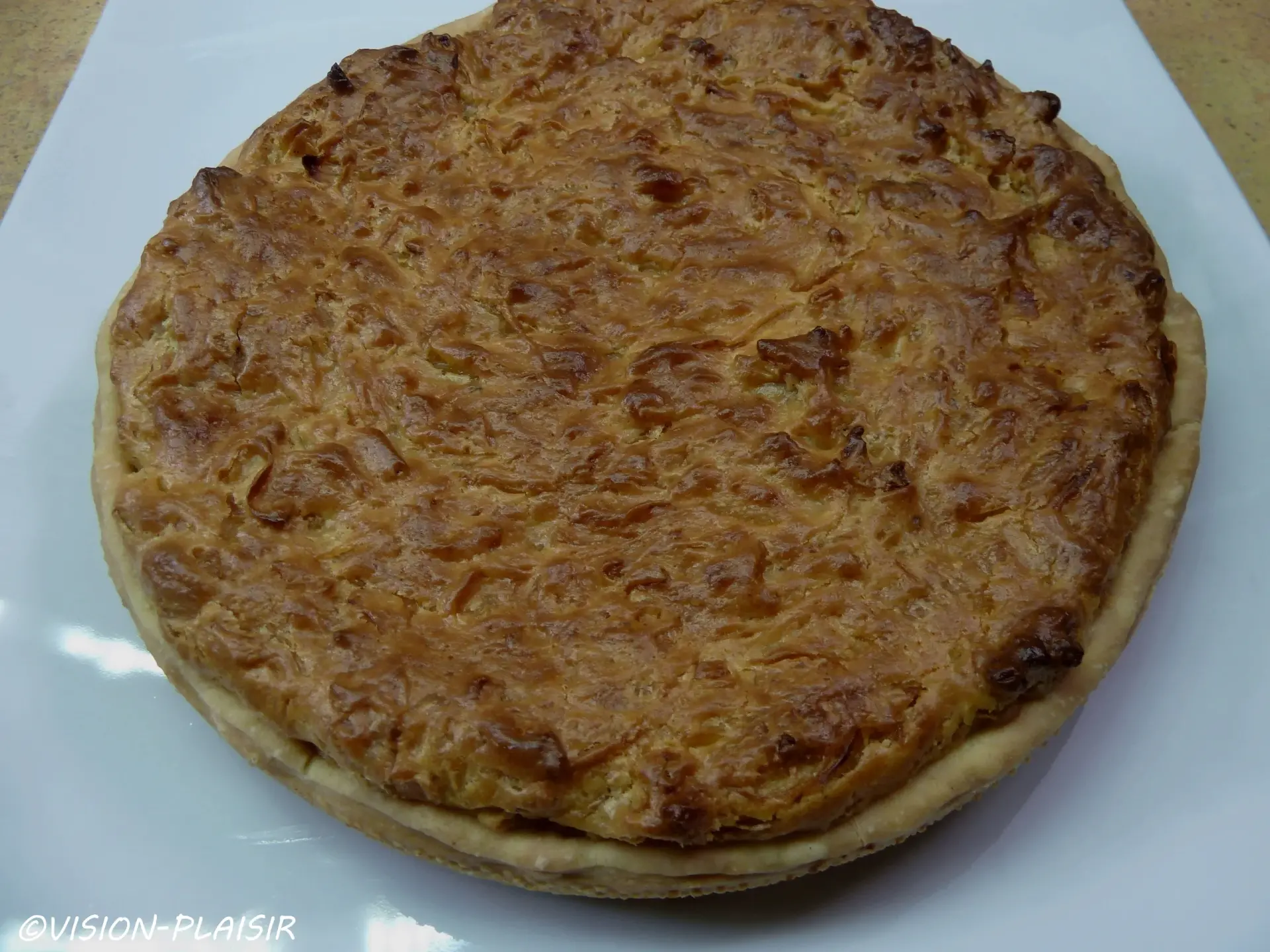 Refroidissement tarte aux oignons