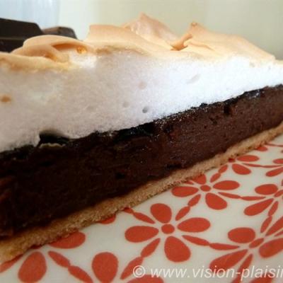 Tarte chocolat meringue